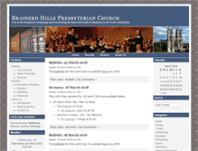Tablet Screenshot of brainerdhills.org